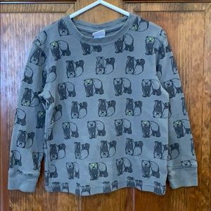 Bear long sleeve shirt 5T